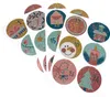 Oblique Unique 24 Adventskalender Sticker Zahlen Aufkleber Produktbild-Vorschau 3