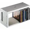 A gray CD/DVD rack filled with CDs. Anteprima dell’immagine prodotto