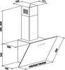 GURARI Kopffreihaube GCH 286 BL 8 Prime, Dunstabzugshaube Produktbild-Vorschau 4