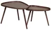 Nissa Beistelltisch Walnut - 2Er Set Produktbild-Vorschau 2