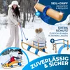 Slittino in legno KESSER® Premium, slittino pieghevole per Anteprima dell’immagine prodotto 4