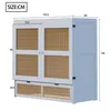 A diagram showing the dimensions of a cabinet. Anteprima dell’immagine prodotto
