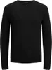 JACK & JONES slim fit trui katoen, O-hals, zwart Produktbild-Vorschau 6