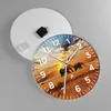 Wanduhr - Rund - Glasuhr - Elefanten Safari Dschungel Busch Produktbild-Vorschau 2