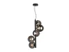 Suspension Neptun noire à 5 lampes Voir les images du produit 2