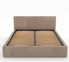 A bed frame with a slatted base, shown from the front on a white background. Náhled obrázku produktu
