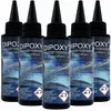 Schnellhärtendes UV Epoxidharz in Profi Qualität 5x100ml Produktbild-Vorschau 1
