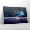 Bild auf Leinwand - Leinwandbild - Kosmos Planet - 105x70cm Produktbild-Vorschau 4