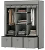 Armoire à vêtements 3 tiroirs, 5 étagères, armoire pliante Voir les images du produit 2