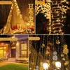 LED-Lichterkette 20 m, 200 LEDs, warmweiß, IP44, 8 Modi, Timer, Fernbedienung Productafbeelding-voorbeeld