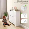 HOMCOM Schuhschrank Schuhregal mit Schublade für 16 Paar Produktbild-Vorschau 7