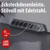 Brennenstuhl estilo Eckstedoleiste 6-fach schwarz Podgląd zdjęcia produktu 16