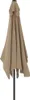 vidaXL Ombrellone con asta in metallo 300x200 cm Taupe Anteprima dell’immagine prodotto 4