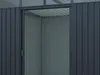 Pergart Gerätehaus "Lübeck" 89, anthrazit matt Produktbild-Vorschau 14
