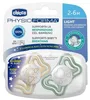 CHICCO Dudlík Physio Light silikonový noční 2-6m, 2ks Náhled obrázku produktu 5
