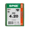 SPAX SeKo T-STAR+ 4,0 x 20 Schwarz verzinkt HP, Produktbild-Vorschau 8
