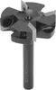 Povrchový frézovací bit 4 drážky 8mm stopka 40mm průměr Náhled obrázku produktu 2