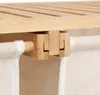 Regał bambusowy z koszem na pranie TIDY BOX, 72 x 33 x 109 Podgląd zdjęcia produktu 6