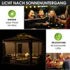 Alu Pavillon PAGODE 3,5x3,5m dunkelgrau mit Moskitonetz und Produktbild-Vorschau 7