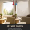 Meisterhome® Fenster Sonnenschutz mit Saugnäpfen - Beige - Produktbild-Vorschau 2