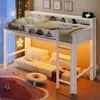 Flieks Etagenbett 90x200cm mit Led, Kinderbett mit Produktbild-Vorschau 4