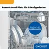 Exquisit Geschirrspüler GSP5508-030D weiss | Spülmaschine Produktbild-Vorschau 9