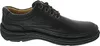 A side view of a black leather shoe. Anteprima dell’immagine prodotto