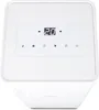 A top-down view of a white mobile air conditioner unit. Produktbild-Vorschau