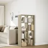 vidaXL Rozdeľovač miestností Sonoma dub 69,5x29x137,5 cm Náhľad obrázku produktu 4