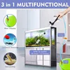 Elektrische Aquarium Mulmsauger Kies Reiniger Siphon Produktbild-Vorschau 2
