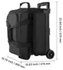 Borsa da bowling SucceBuy per 2 palle con ruote, scomparto Anteprima dell’immagine prodotto 8