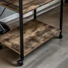 BEGRYF Półka kuchenna na kółkach - 60x40x90 cm, wózek do Podgląd zdjęcia produktu 6