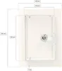 KOTARBAU® Revisionsklappe 15x10cm Revisionstür Trockenbau Produktbild-Vorschau 2