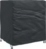 vidaXL Möbelbezug Uni Schwarz 116 x 100 x 120 cm 210D Produktbild-Vorschau 1