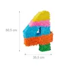 3 tlg. Pinata Set Geburtstag, Zahl 4, Pinatastab mit Produktbild-Vorschau 4