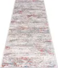 Lopervloerkleed 100 x 125 cm, grijs/zalmroze. Modern Productafbeelding-voorbeeld 7