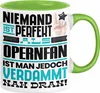 Opernfan Geschenk Tasse Lustige Geschenkidee für Opernfan Produktbild-Vorschau 1