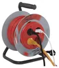 PVC Kabeltrommel mit fester Mitte – 4 Steckdosen 25m 1,5mm2 SCHUKO Produktbild-Vorschau