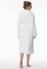 Schiesser peignoir essentials bathrobe with hood navy Voir les images du produit 13