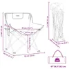 vidaXL Campingstühle 2 Stk. mit Tasche Klappbar Grau Produktbild-Vorschau 8