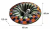 Koberec Unyqoos® na Halloween, kulatý, 60 x 60 cm – motiv Náhled obrázku produktu 7