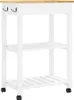 Kuchynský vozík MONZA 60x40x90 cm z masívneho borovicového Náhľad obrázku produktu 7