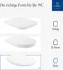 Villeroy & Boch Sedile WC universale - Coperchio WC bianco Anteprima dell’immagine prodotto 7