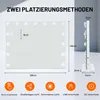 Bluetooth Hollywood Kosmetikspiegel, Schminkspiegel mit 15 Produktbild-Vorschau 11