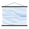 MuchoWow® Textilposter Marmor - Welle - Blau - Muster - Produktbild-Vorschau 1