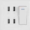 4-poorts schakelbediening, 5V 2.1A/1A, 4100mA, USB Productafbeelding-voorbeeld 3