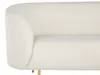 BELIANI Sofa Weiß Bouclé Stoffbezug 2-Sitzer mit Armlehnen Produktbild-Vorschau 9