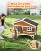 SucceBuy Outdoor-Katzenhaus mit Schaumstoffisolierung, Produktbild-Vorschau 4