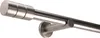 A close-up shot of a metal curtain rod with a cylindrical end piece, mounted on a bracket against a white background. Produktbild-Vorschau