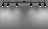 Spot sufitowy nowoczesny 6 punktowy czarny 6xGU10 10W LEMMI Podgląd zdjęcia produktu 11